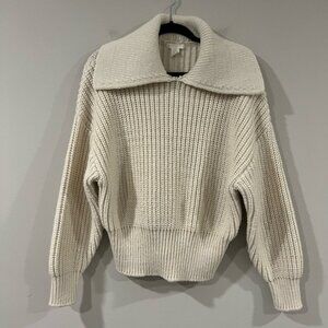 H&M Cream Knit Sweater